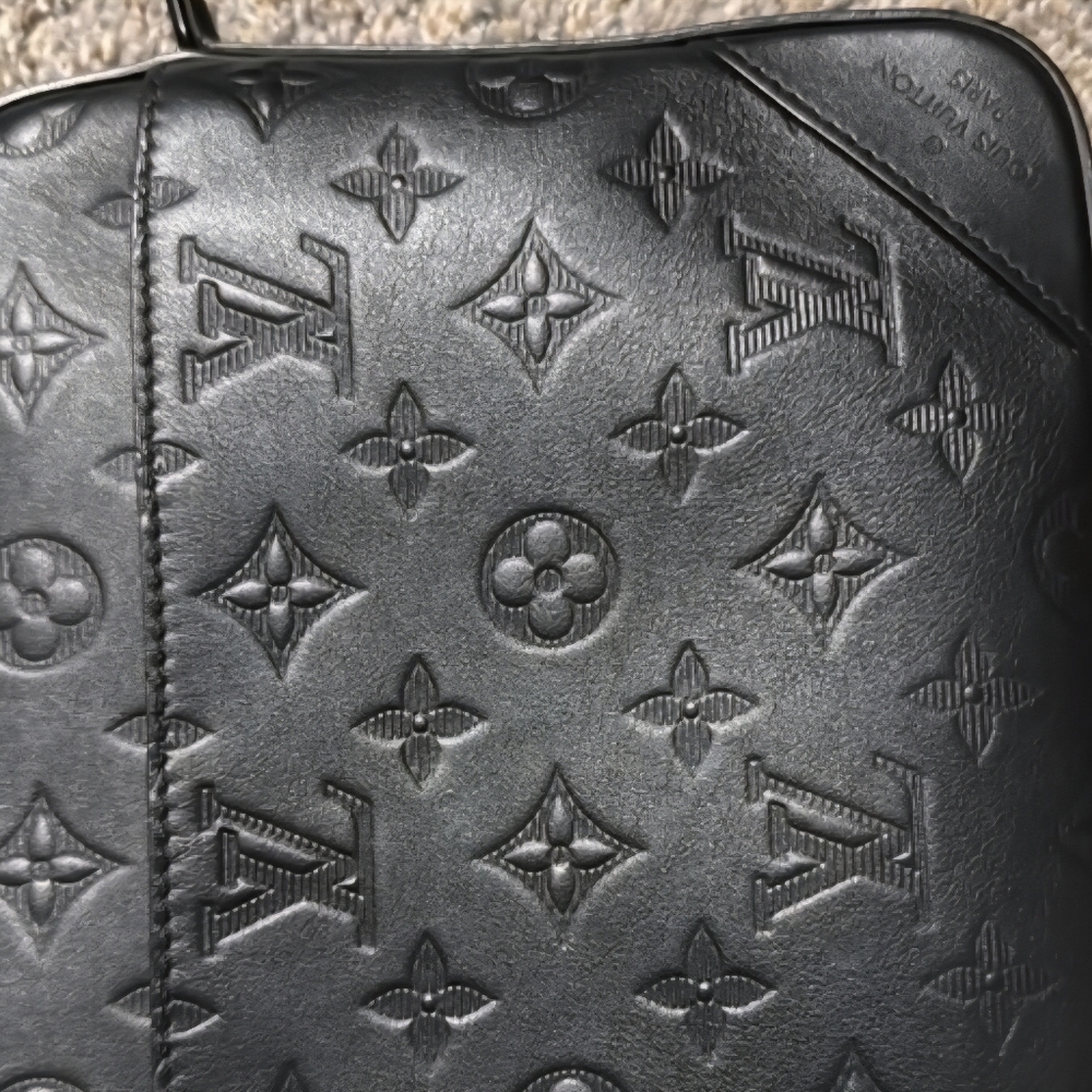 Black Monogram Crossbody - Picture 9 of 11